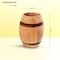 Vintiquewise Decorative Wine Barrel Shaped Wooden Pen Holder for Office Desk, or Entryway QI004391 - alternate 3